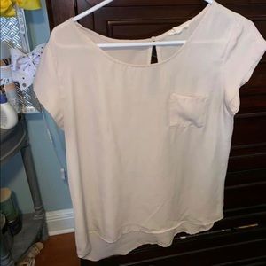 Cream blouse